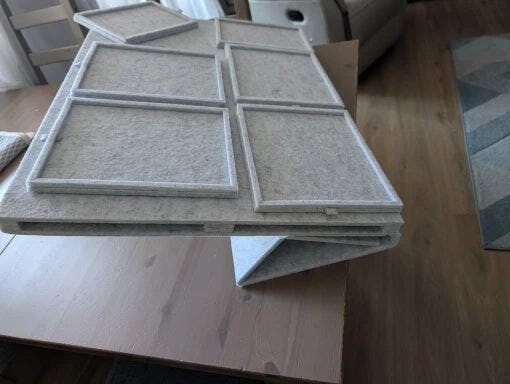 Customer photo for Puzzle Board with Drawers 1500 Piece