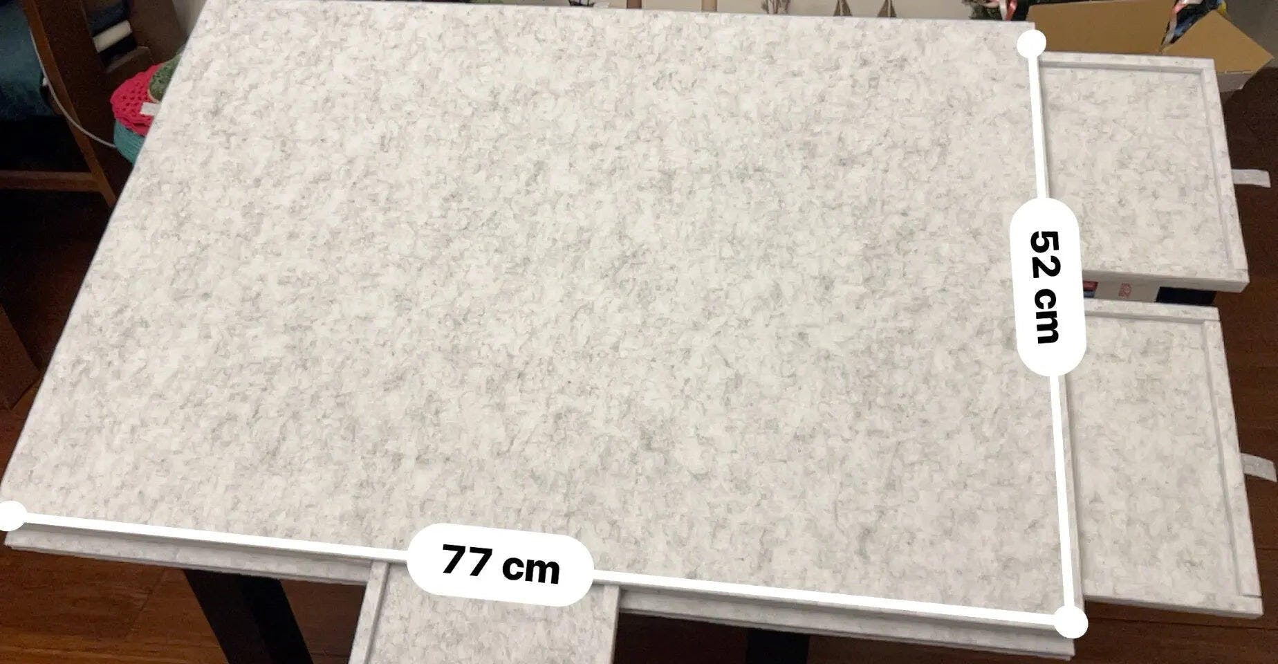 Customer photo for Puzzle Board with Drawers 1500 Piece