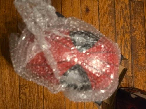 Customer photo for Spiderman Mask Moving Eyes