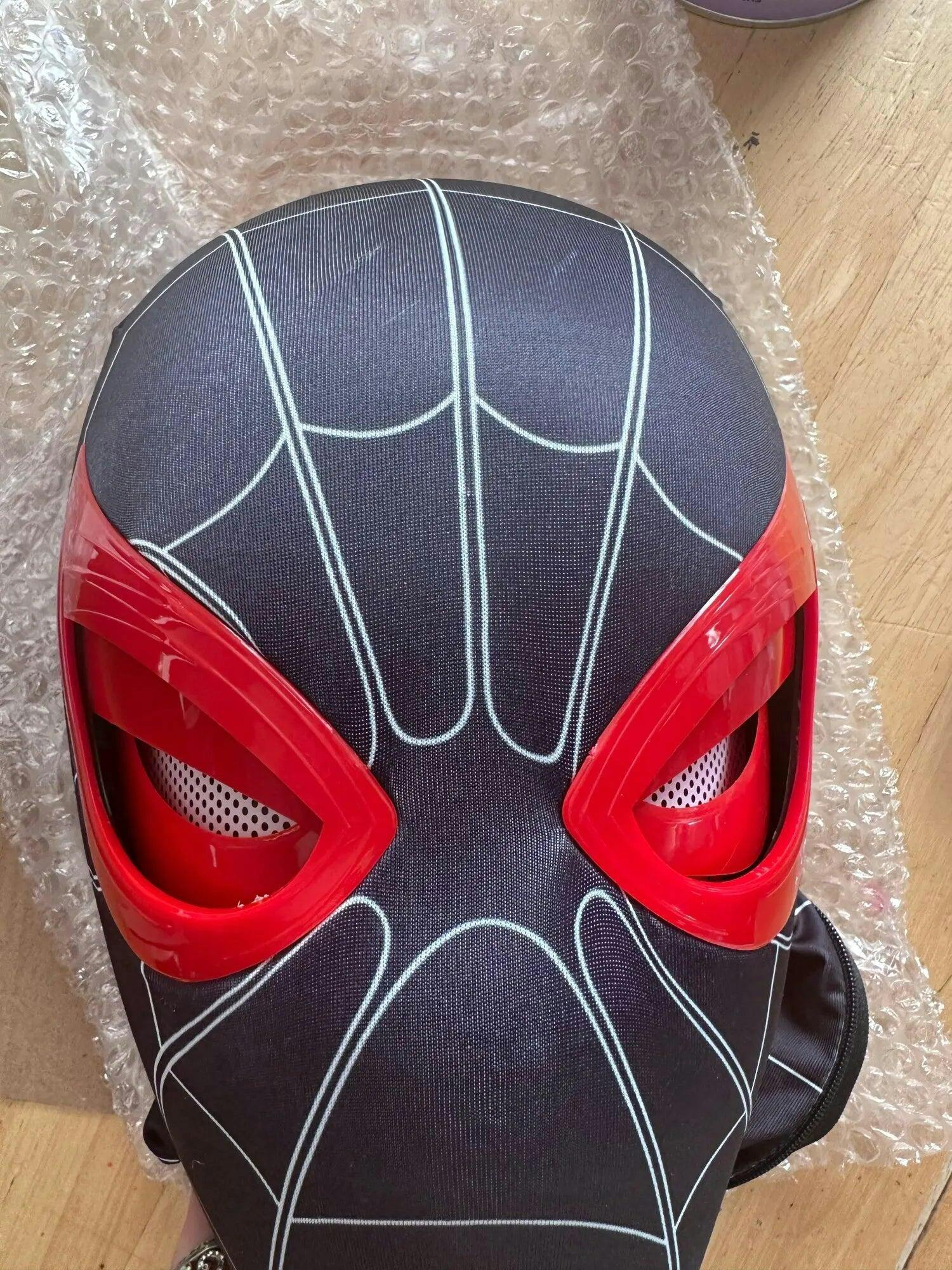 Customer photo for Spiderman Mask Moving Eyes