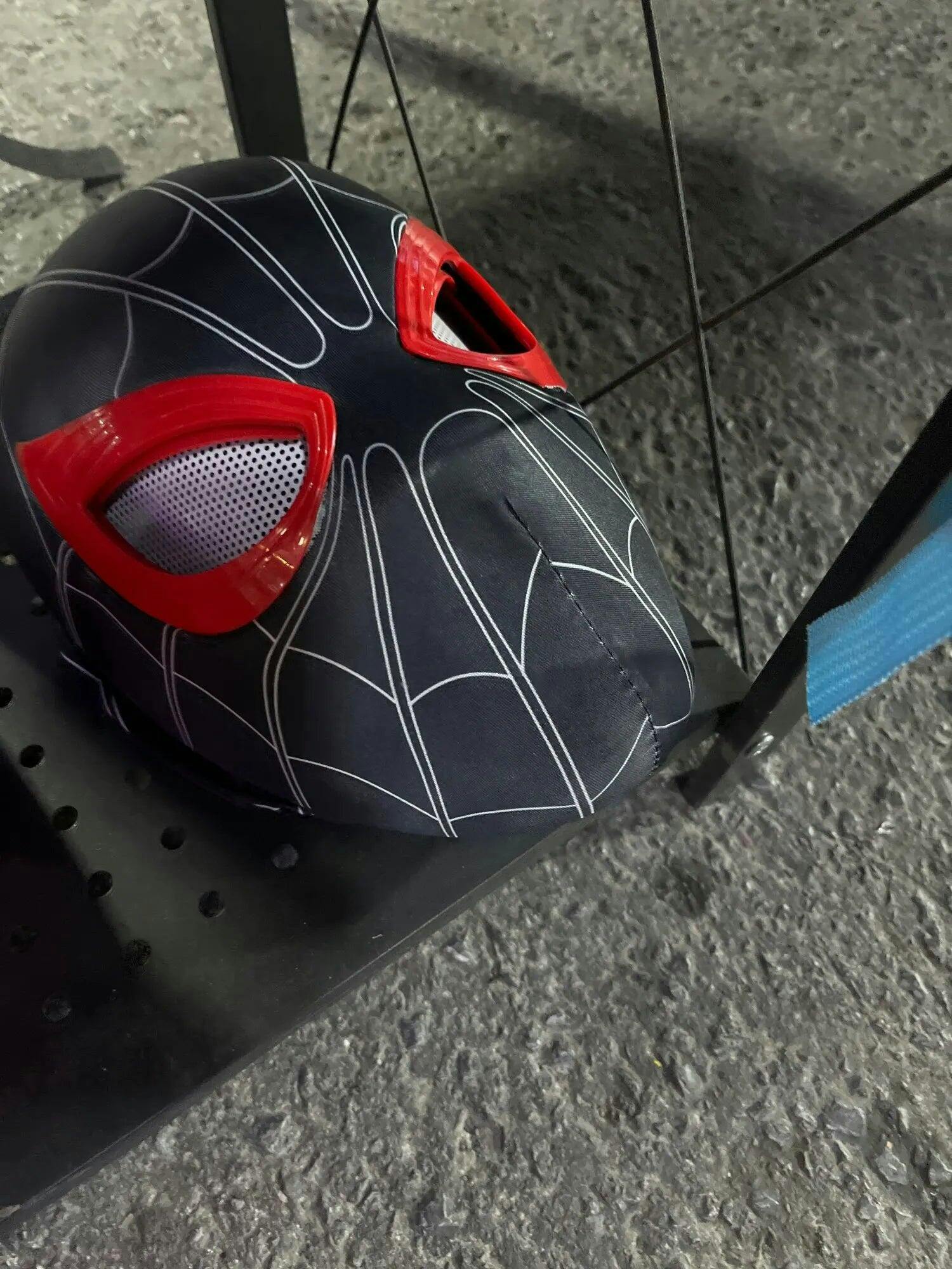 Customer photo for Spiderman Mask Moving Eyes