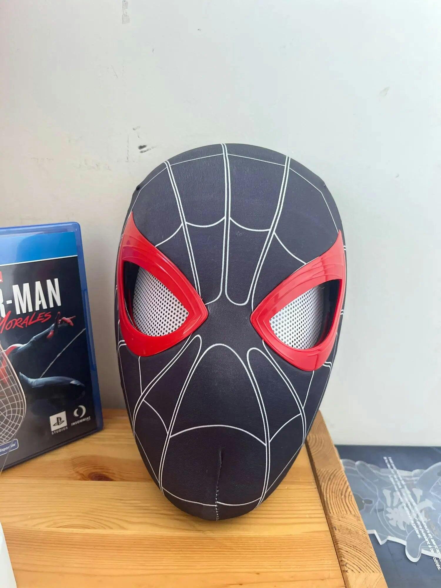 Customer photo for Spiderman Mask Moving Eyes