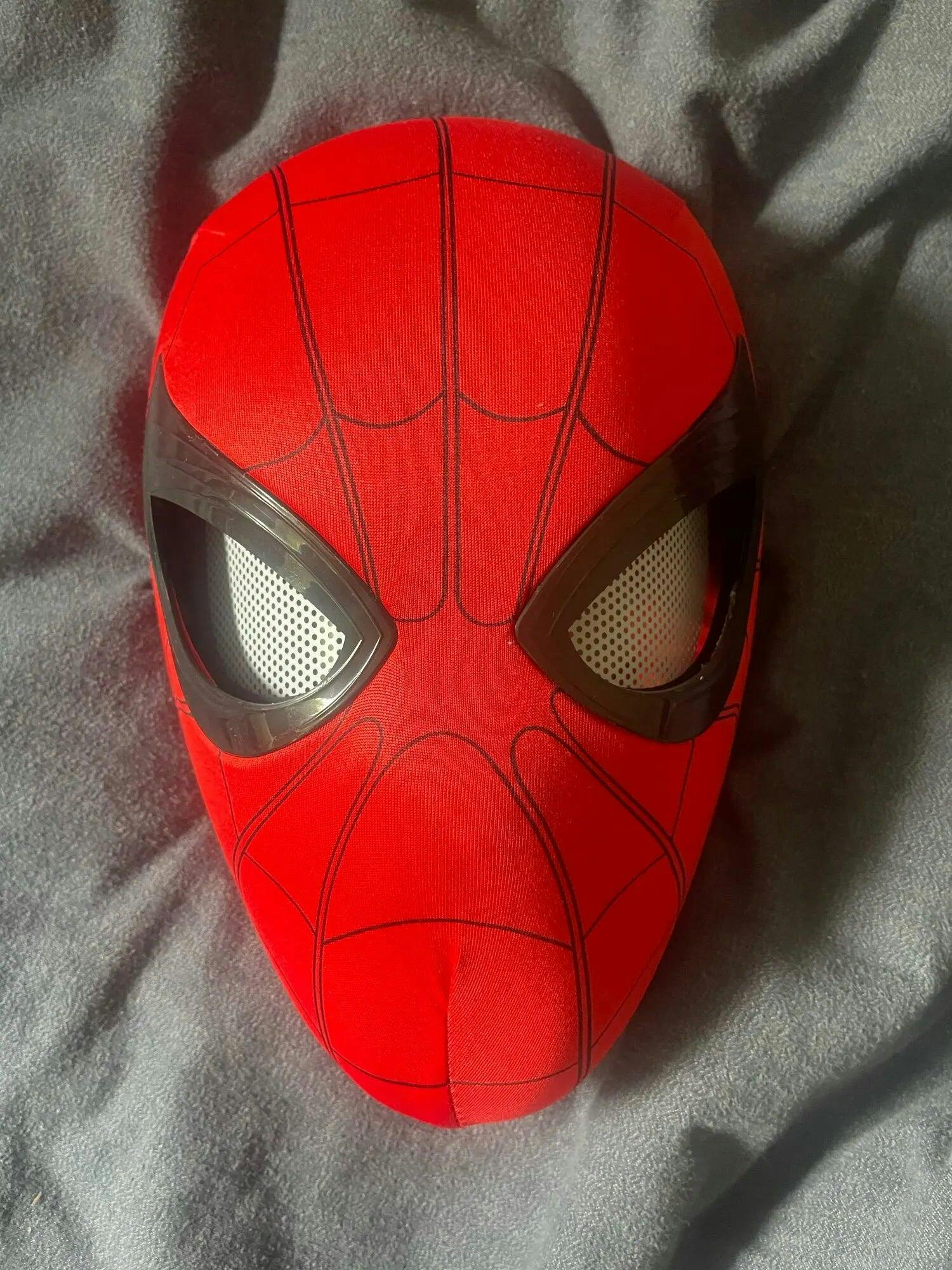 Customer photo for Spiderman Mask Moving Eyes