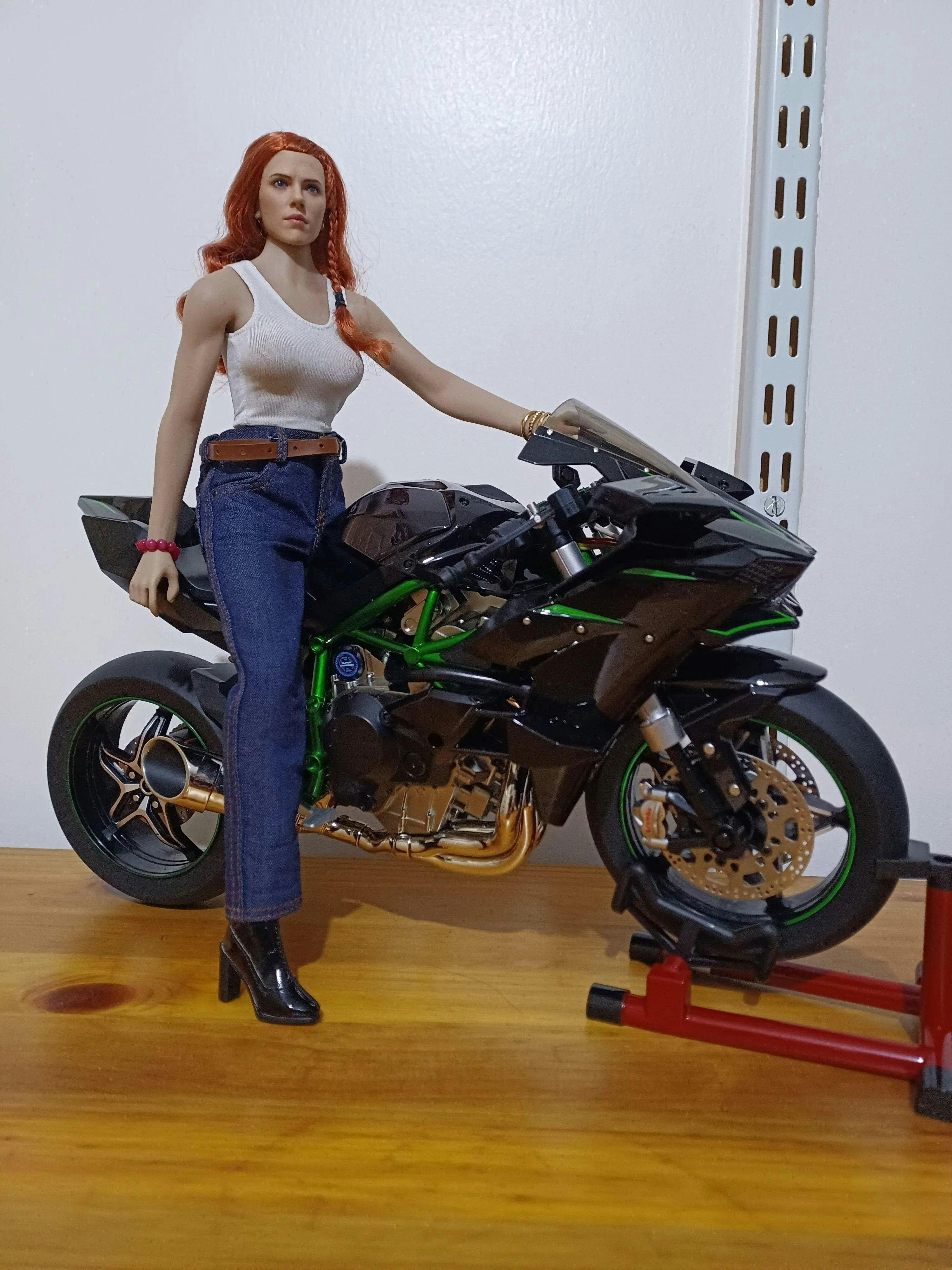 Customer photo for Premium Ninja H2R RC Superbike 1:6 Scale with Realistic Sound & Smoke Effects