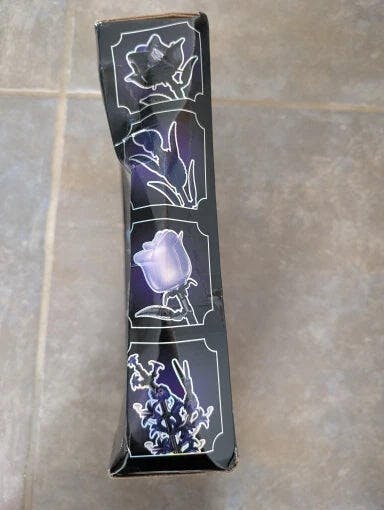 Customer photo for Purple Rose Bouquet Building Blocks Set