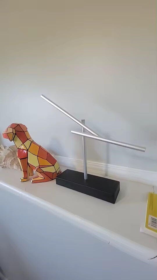 Customer photo for Infinite Motion Kinetic Sculpture — Swinging Sticks
