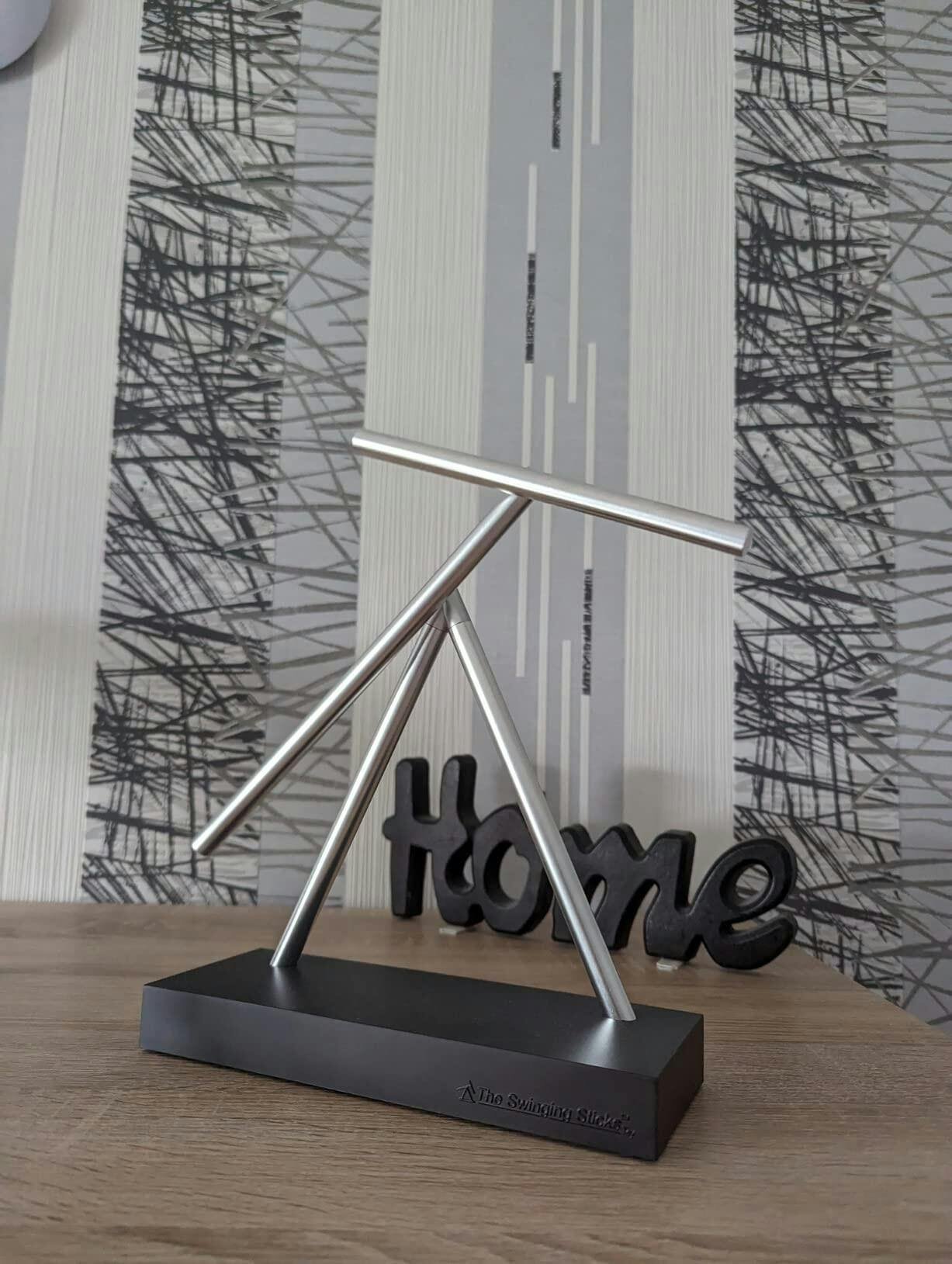 Customer photo for Infinite Motion Kinetic Sculpture — Swinging Sticks