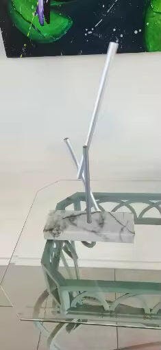Customer photo for Infinite Motion Kinetic Sculpture — Swinging Sticks