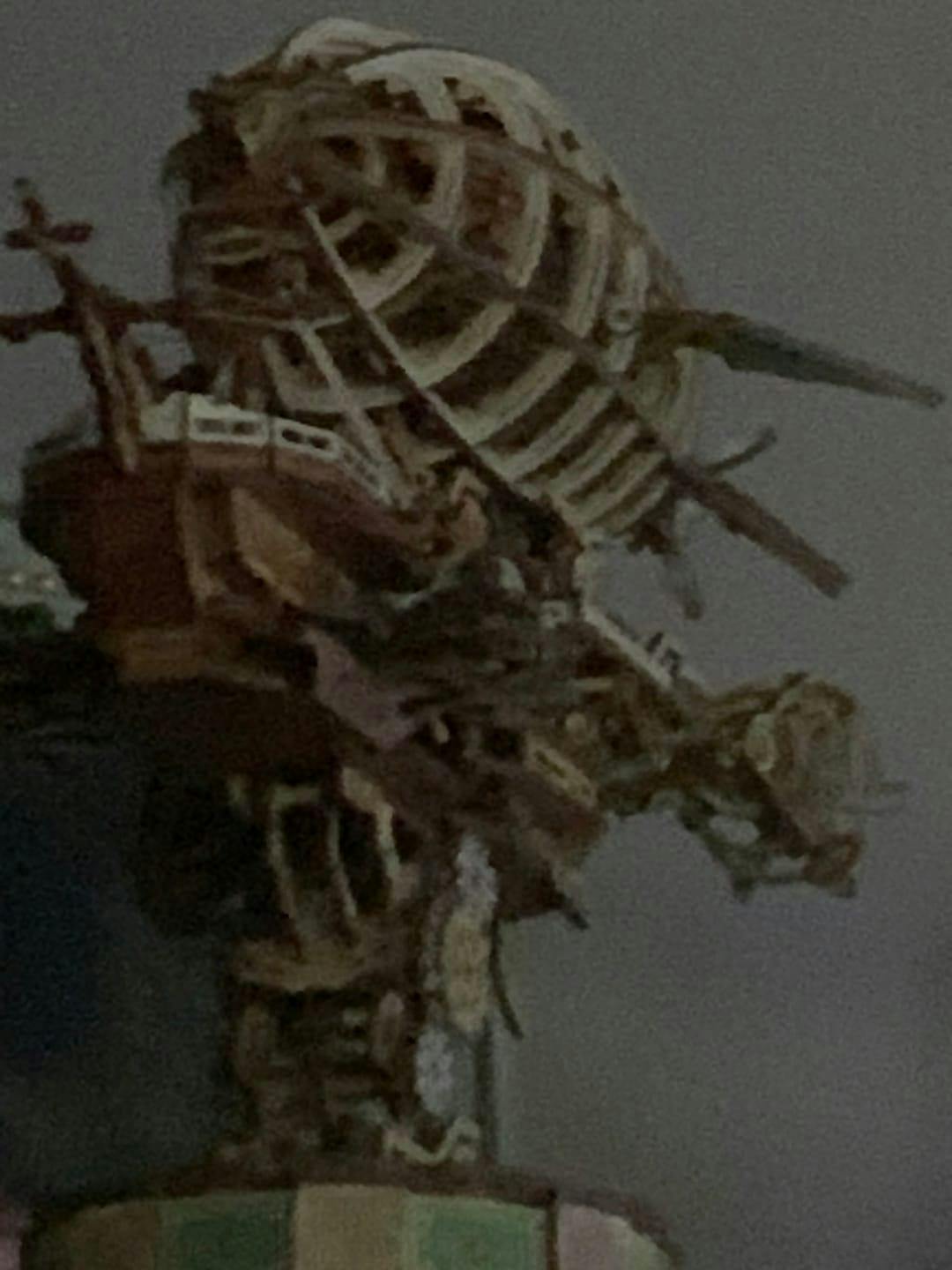 Customer photo for Sailing In Fog - 3D Mechanical Airship Puzzle