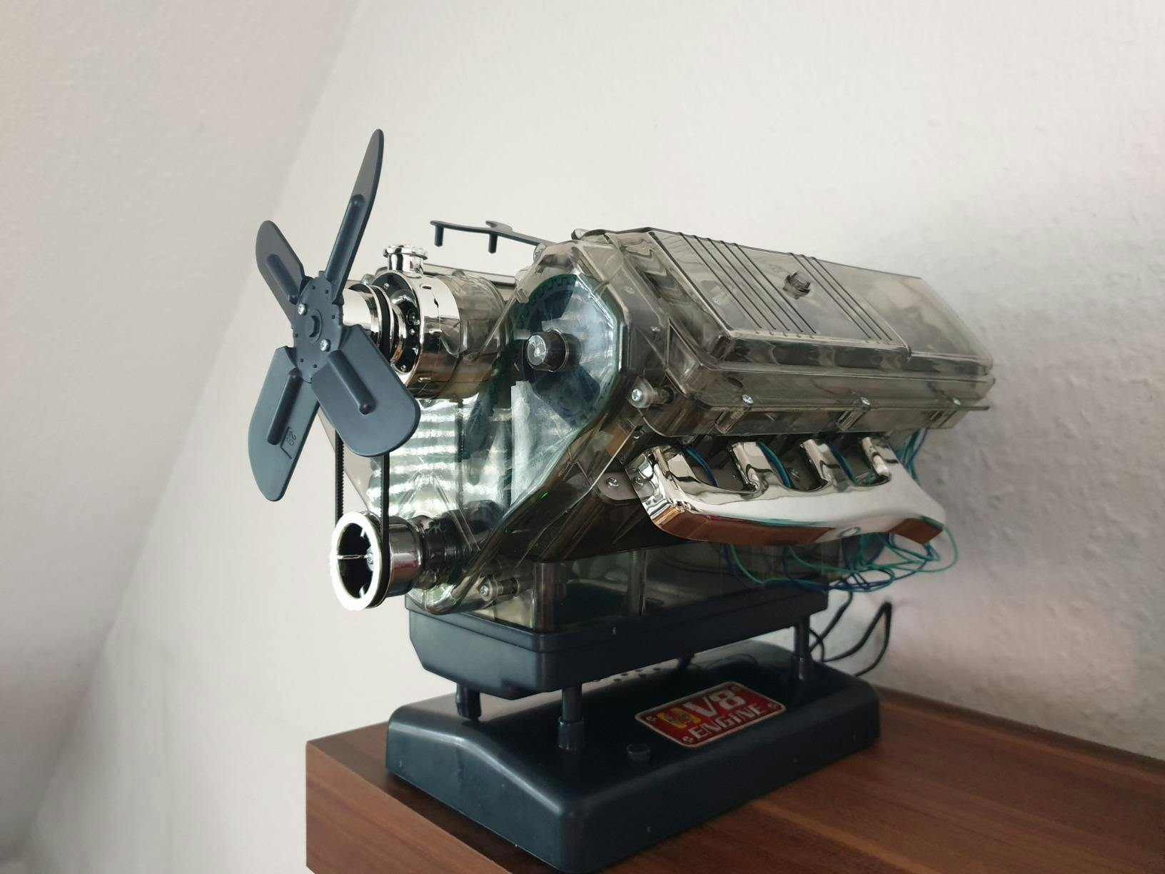 Customer photo for DIY Mini V8 Engine Model Kit