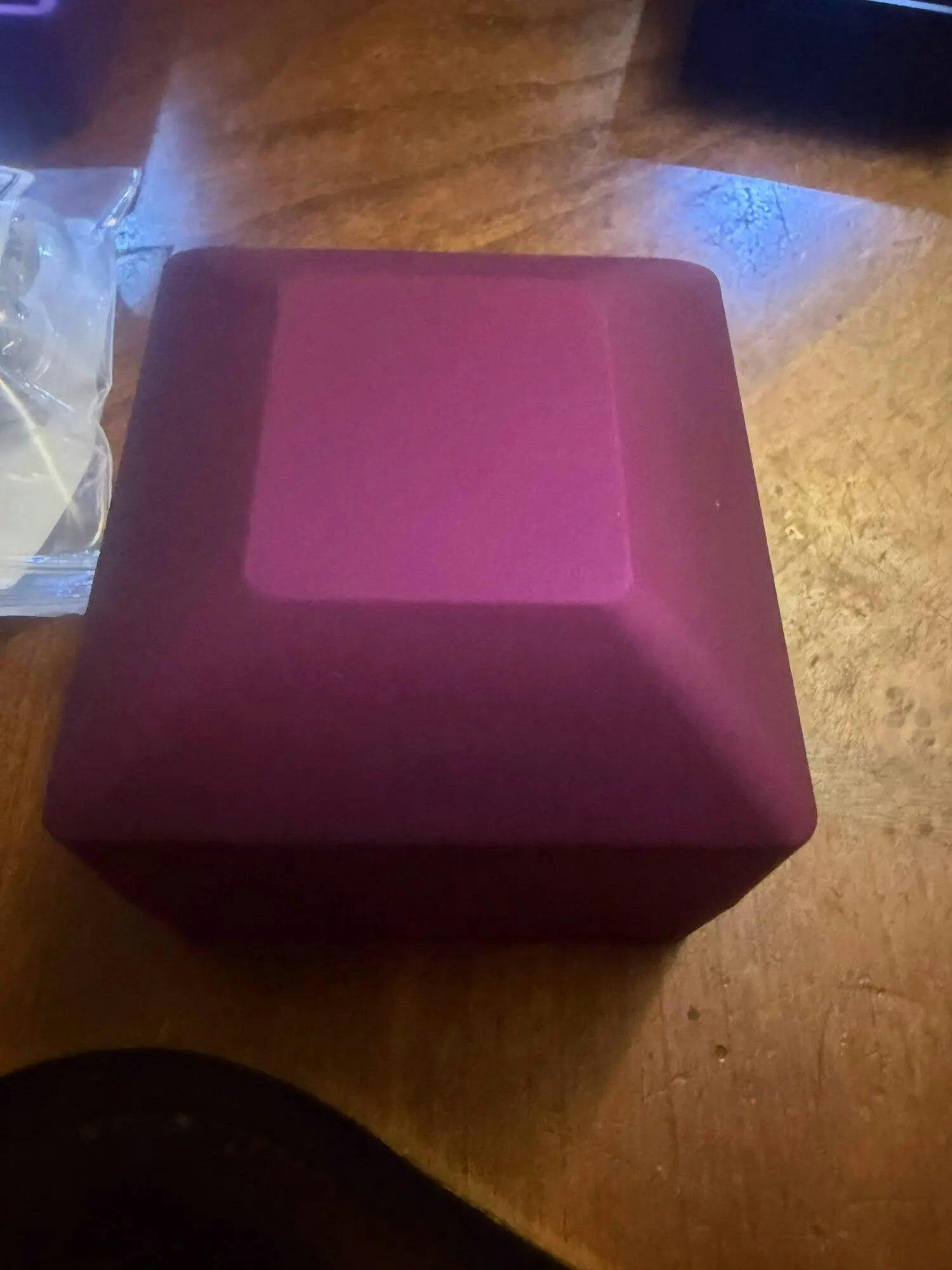 Customer photo for LED Engagement Ring Box with Light
