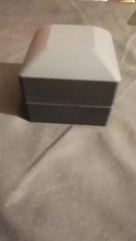 Customer photo for LED Engagement Ring Box with Light