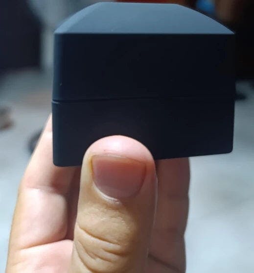 Customer photo for LED Engagement Ring Box with Light