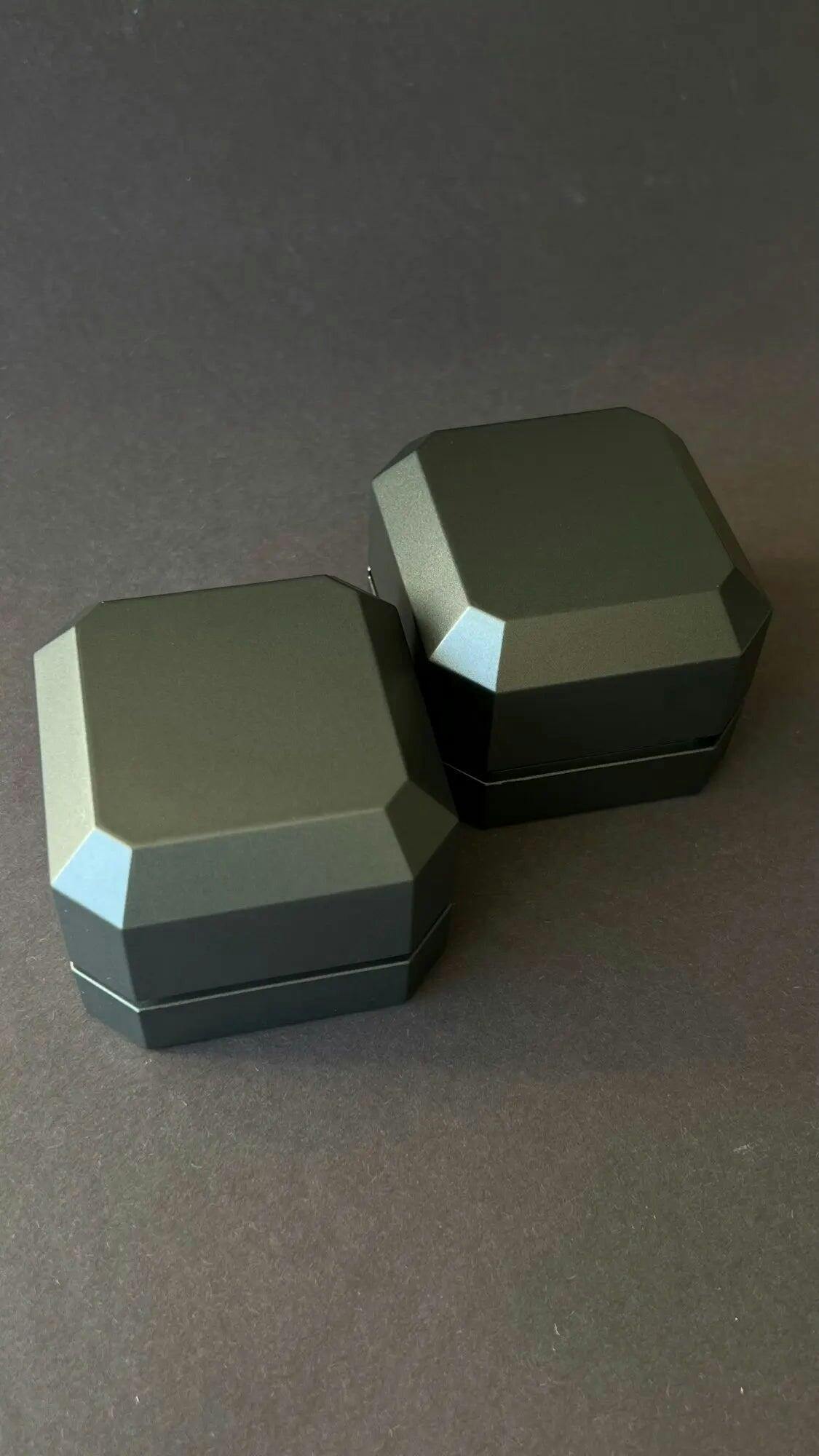Customer photo for LED Engagement Ring Box with Light