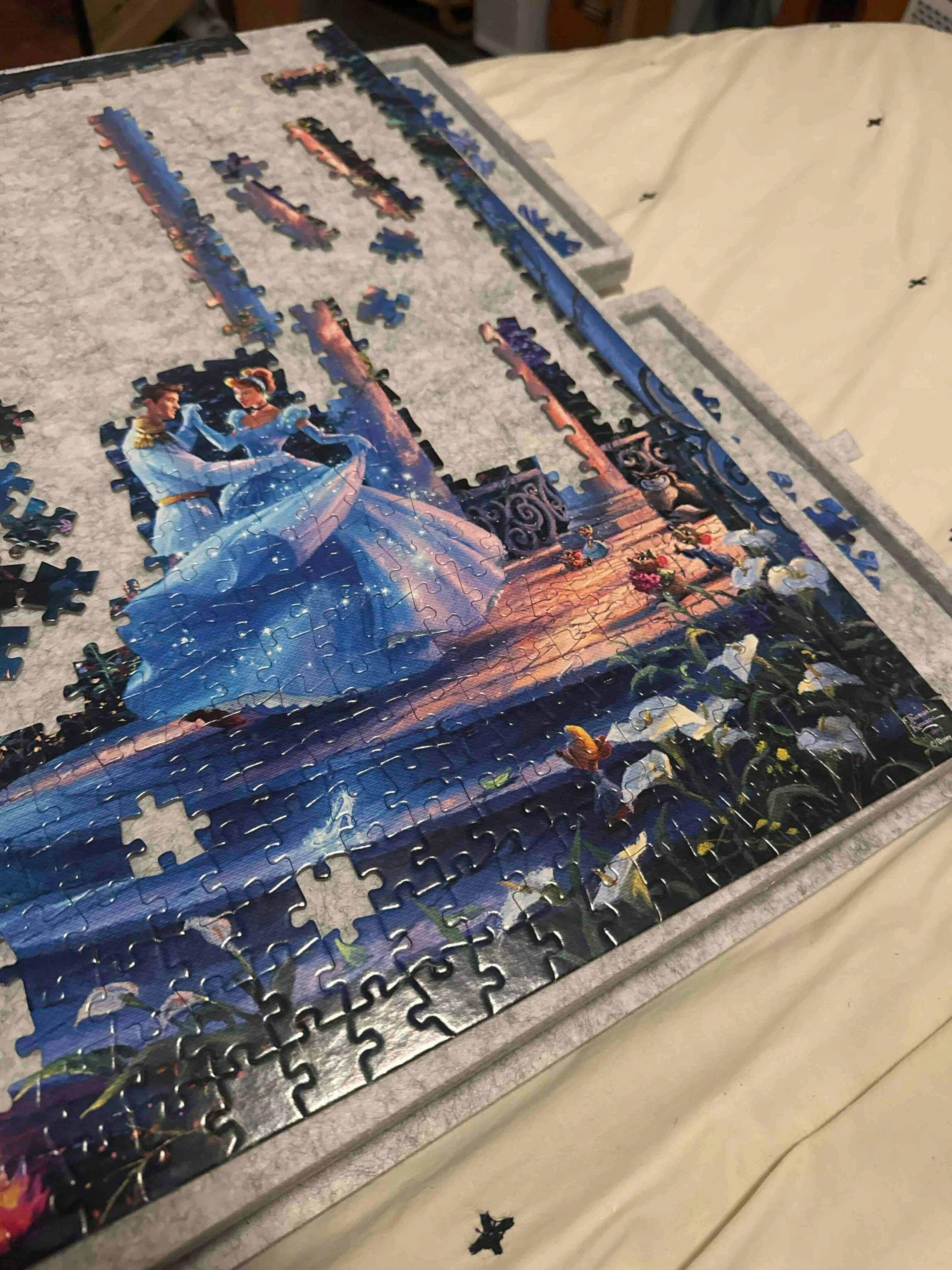 Customer photo for Puzzle Board with Drawers 1500 Piece