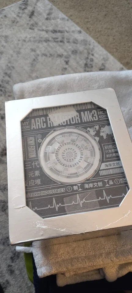 Customer photo for Iron Man MK3 Arc Reactor LED Display Light