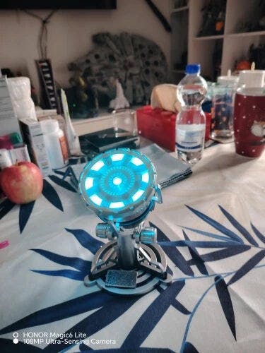 Customer photo for Iron Man MK3 Arc Reactor LED Display Light