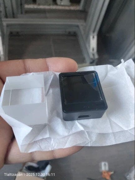 Customer photo for Hologram Cube Display – WiFi 3D Photo Frame