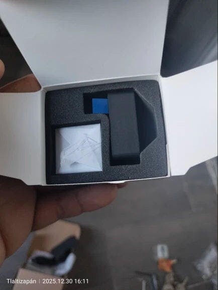 Customer photo for Hologram Cube Display – WiFi 3D Photo Frame