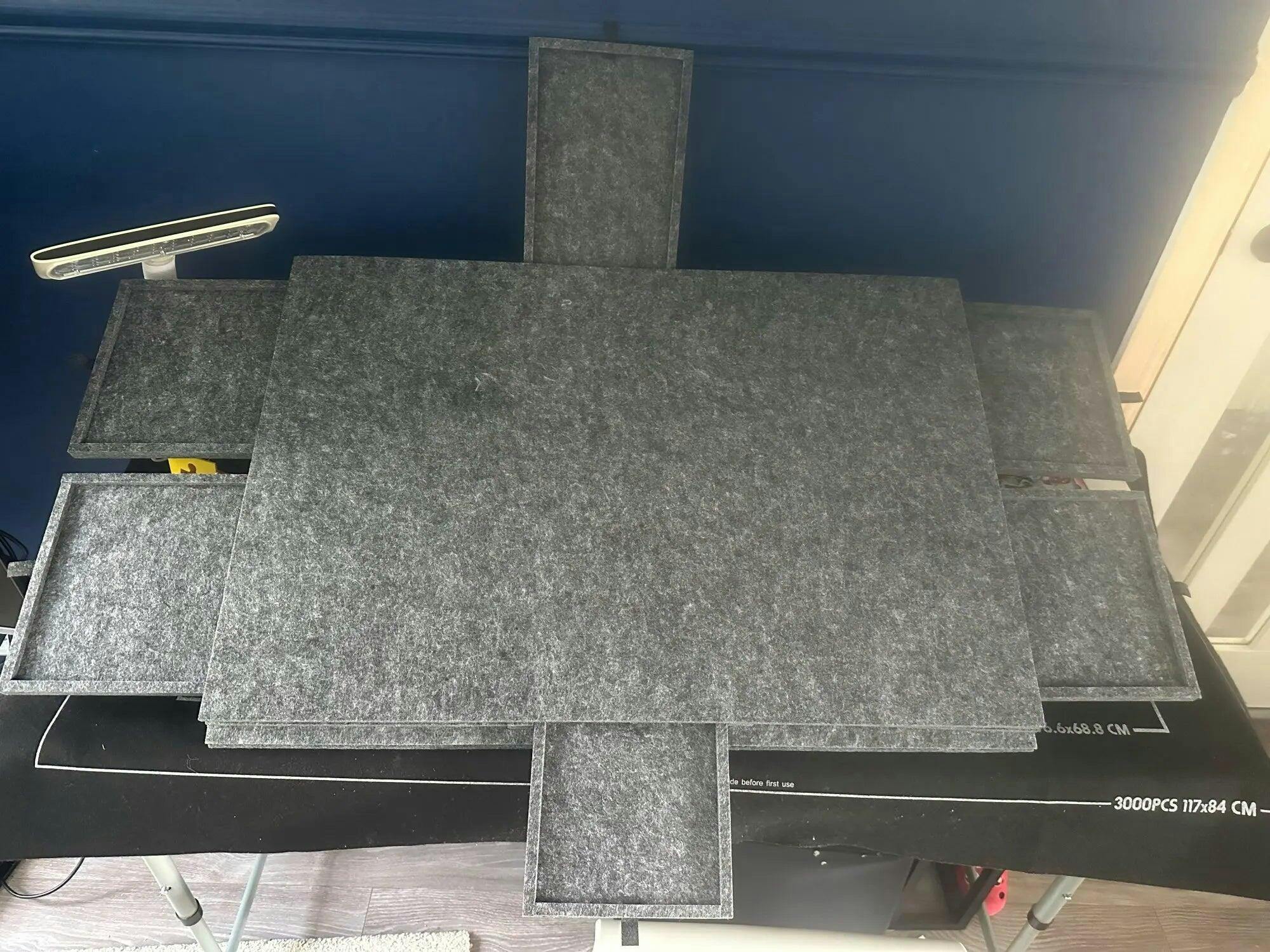 Customer photo for Puzzle Board with Drawers 1500 Piece