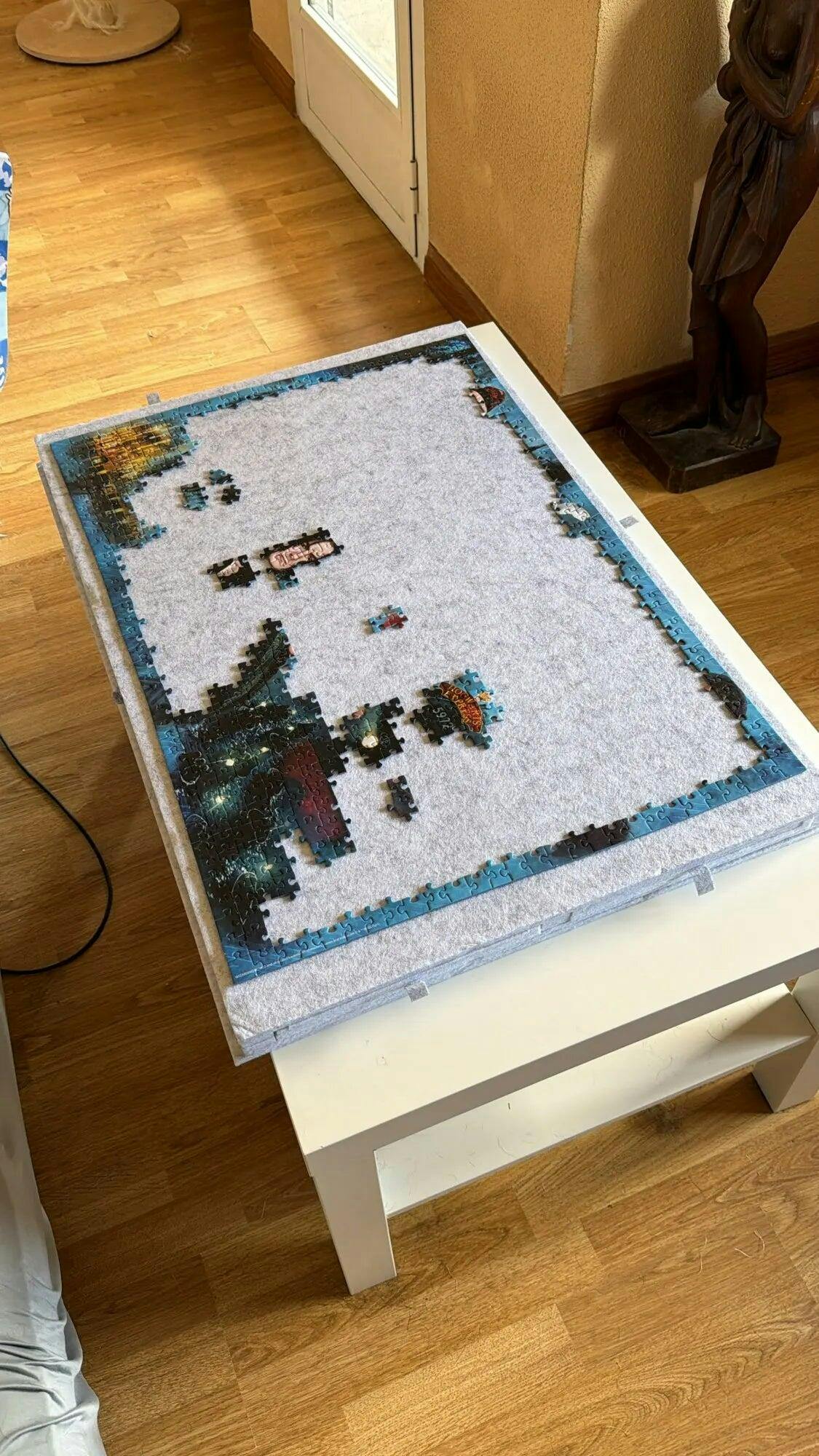 Customer photo for Puzzle Board with Drawers 1500 Piece