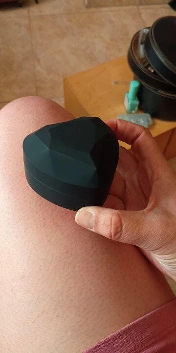 Customer photo for LED Engagement Ring Box with Light
