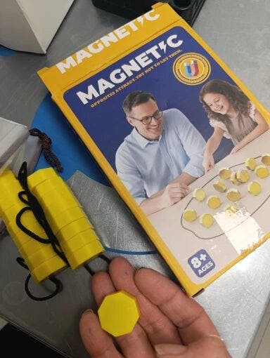 Customer photo for Magnetic Stones Strategy Game 2 Player