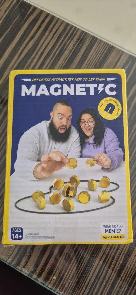 Customer photo for Magnetic Stones Strategy Game 2 Player