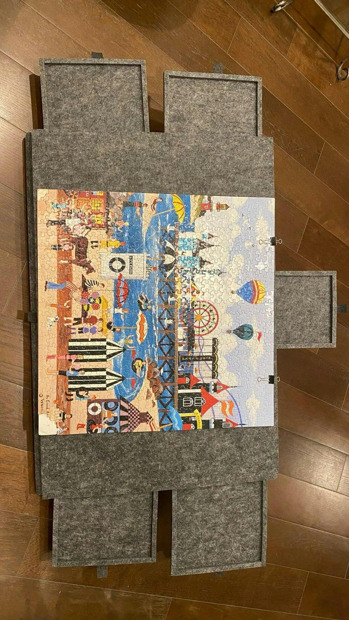 Customer photo for Puzzle Board with Drawers 1500 Piece