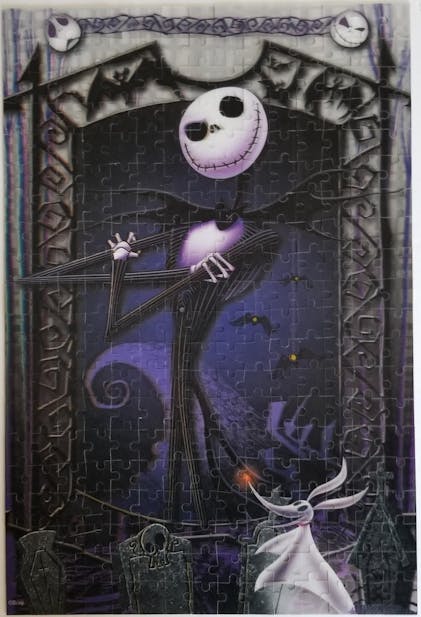 The Nightmare Before Christmas Prime 3D Puzzle 500 pc Jack Sally Zero