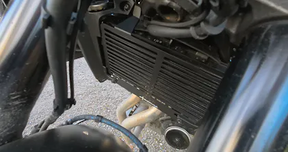 Motorcycle Aluminum Alloy Radiator Grille Guard Cover Enhanced - View #3