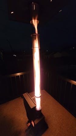 STANDARD - Chauffe-terrasse au granulé de bois