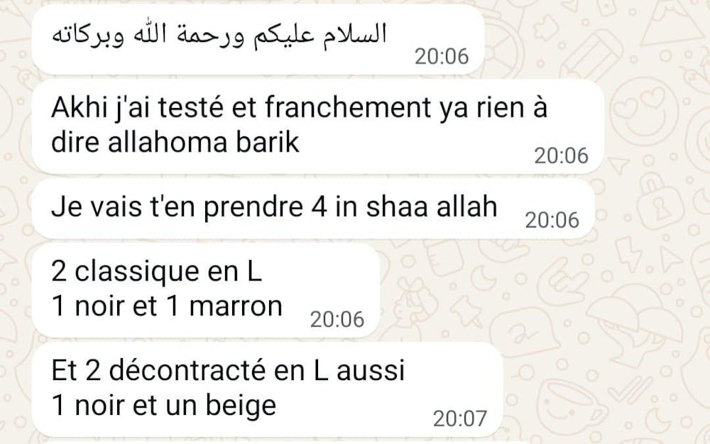 Sarouel Lin décontracté - noir