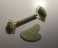 Gua Sha Set and Jade Roller, Jade Gua Sha & Face Rollers for Women