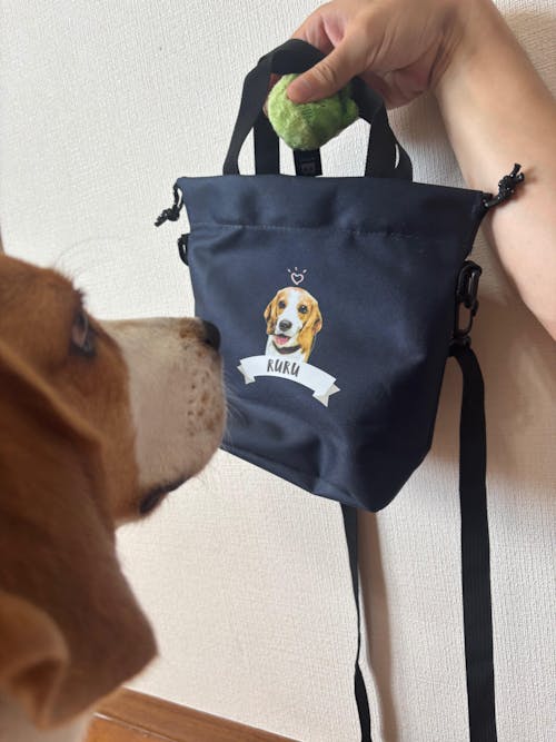 似顔絵おさんぽバッグ
