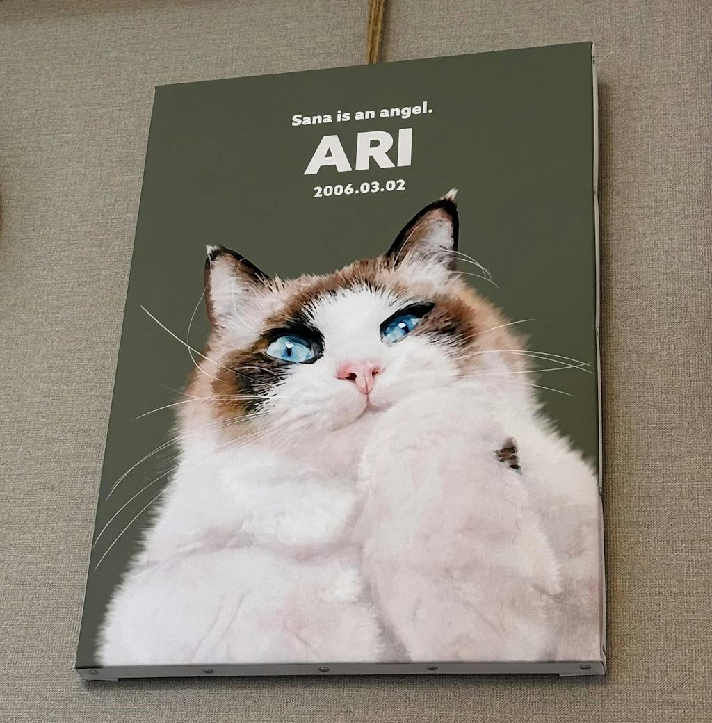 似顔絵キャンバス