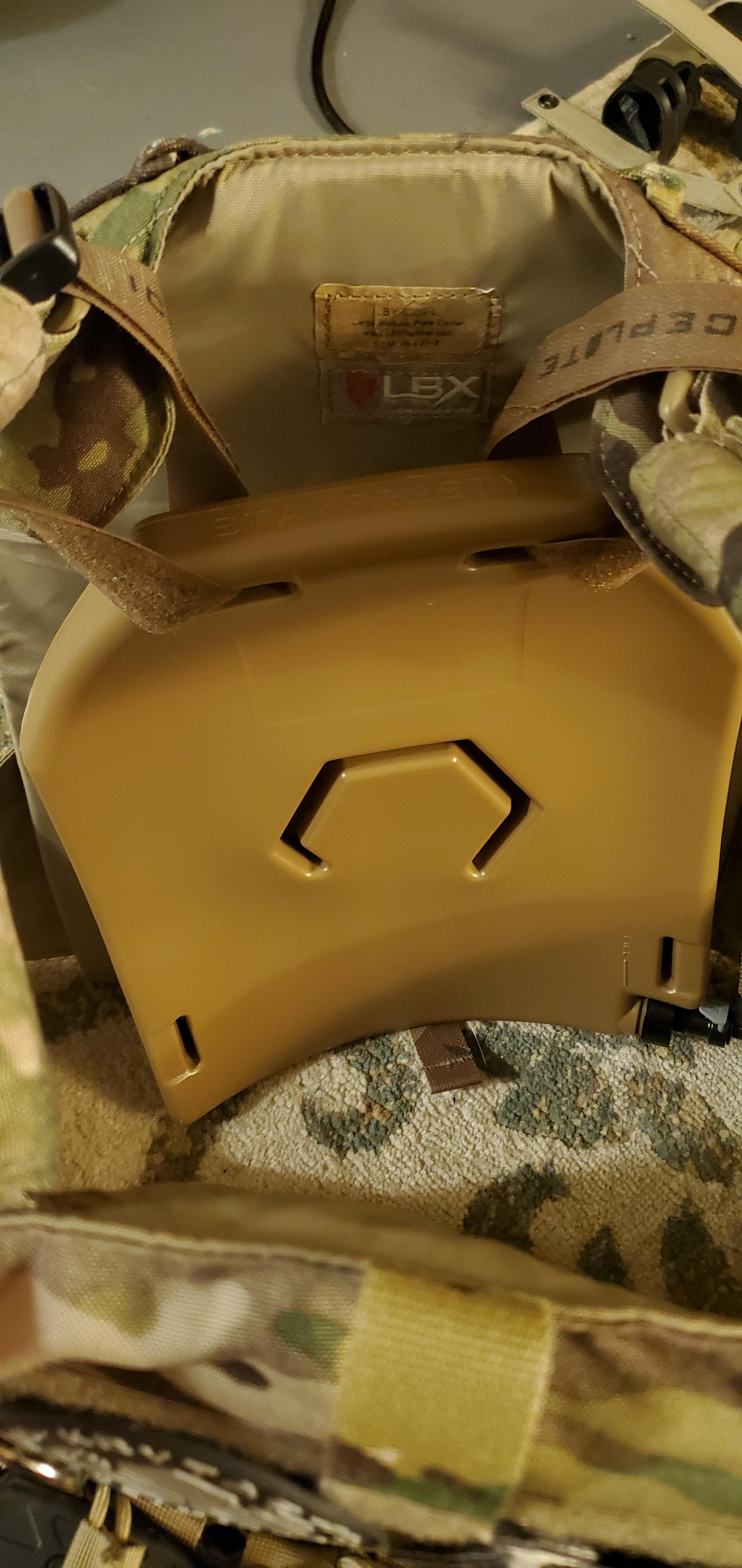 IcePlate Curve Conformal Medium ESAPI Cooling and Hydration for Plate