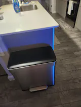 16 Gallon Dual Compartment Stainless Steel Step Can