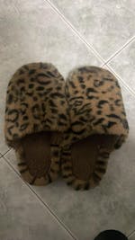 MILKY - pantofole leopardate platform in finta pelliccia in vari colori