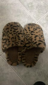 MILKY - pantofole leopardate platform in finta pelliccia in vari colori