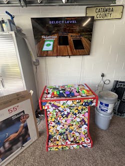 2 Player Super Mario Pedestal Arcade Machine
