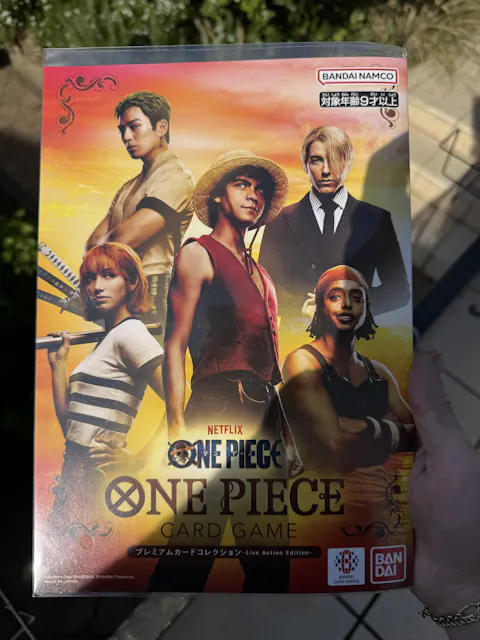 Livret One Piece – Premium Card Collection Live Action Edition – Japonais