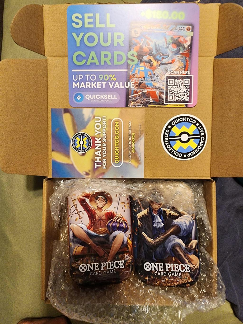 One Piece Tin Pack Set Vol. 2 - Monkey.D.Luffy