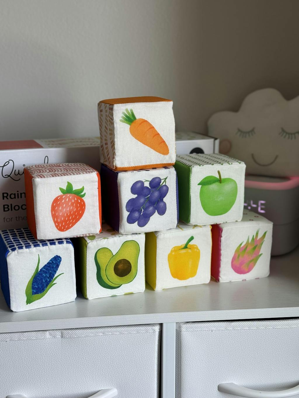 Rainbow Soft Fabric Block Set