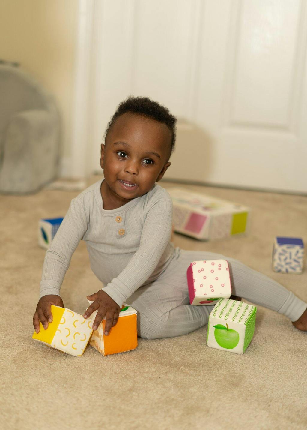 Rainbow Soft Fabric Block Set