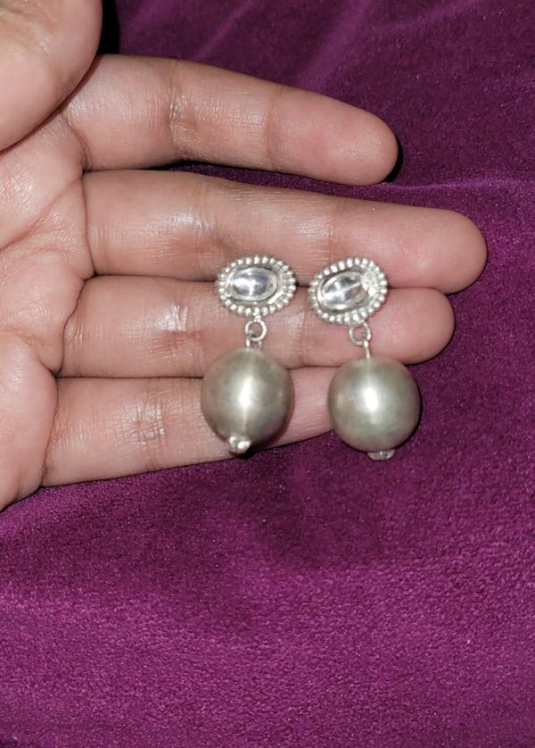 Mehtab Hammer Drop Earrings