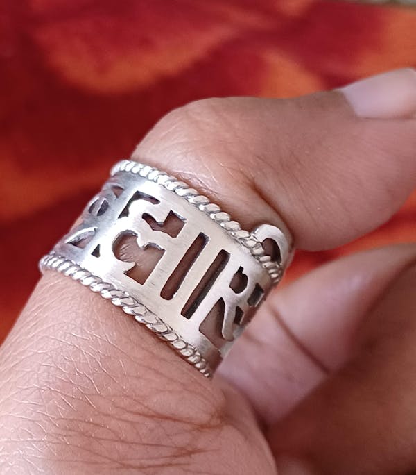 Aham Brahamasmi Thumb Ring