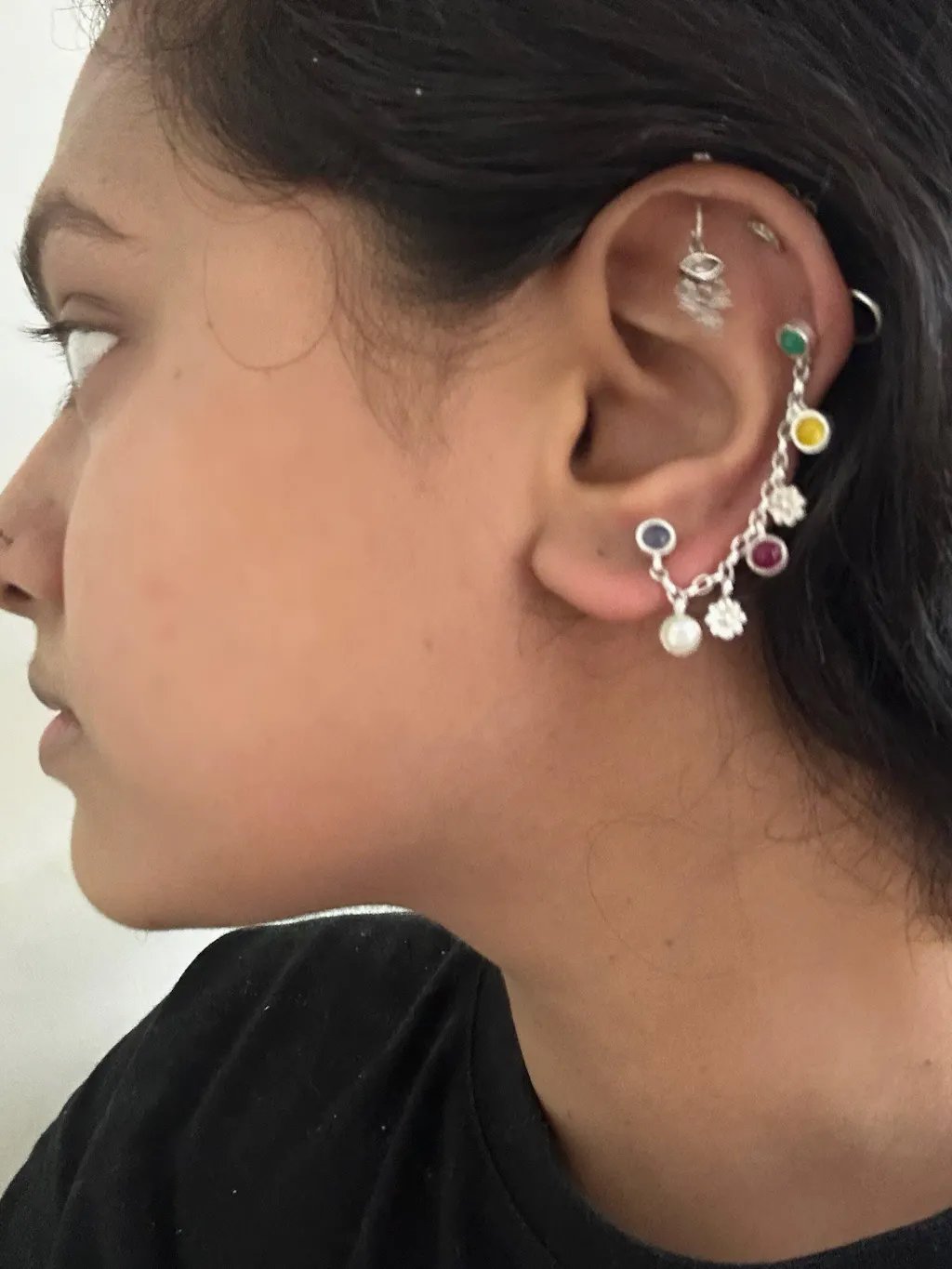 Rimjhim Earring (for double piercing)