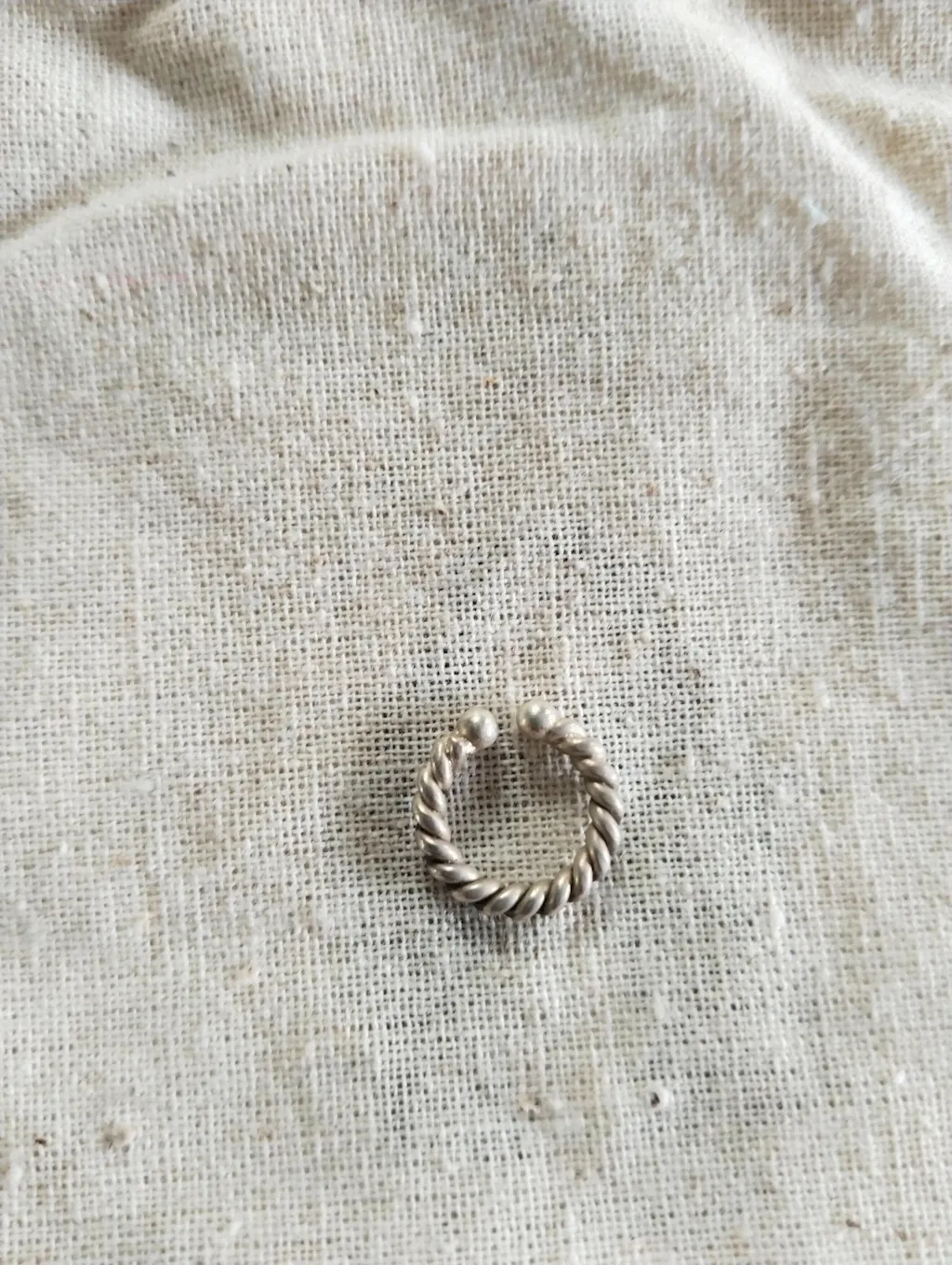 Tiny Twisted Nosering/Septum Ring