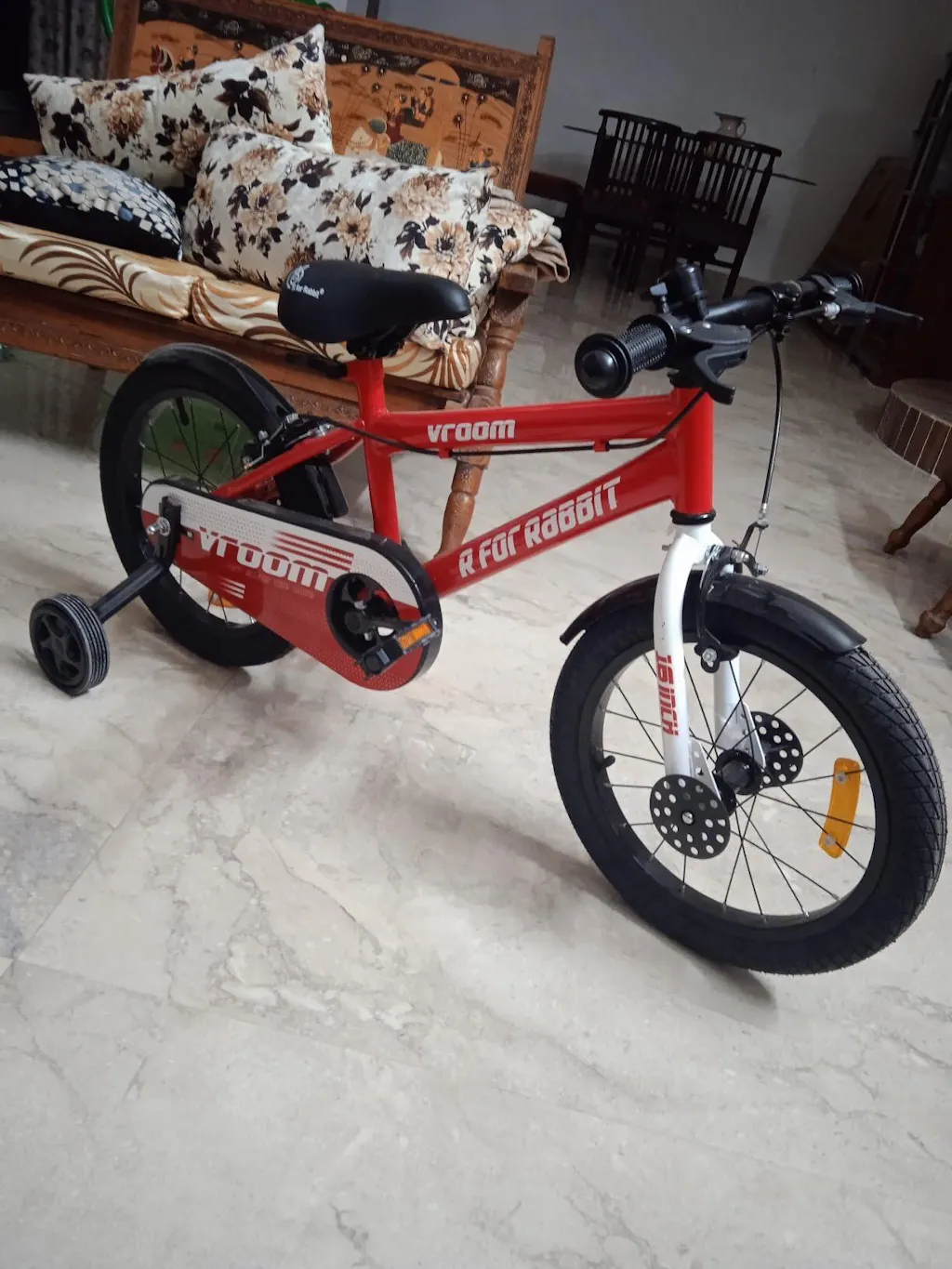 Vroom 16T Kids Bicycle with Easy 90% Installation - R For Rabbit